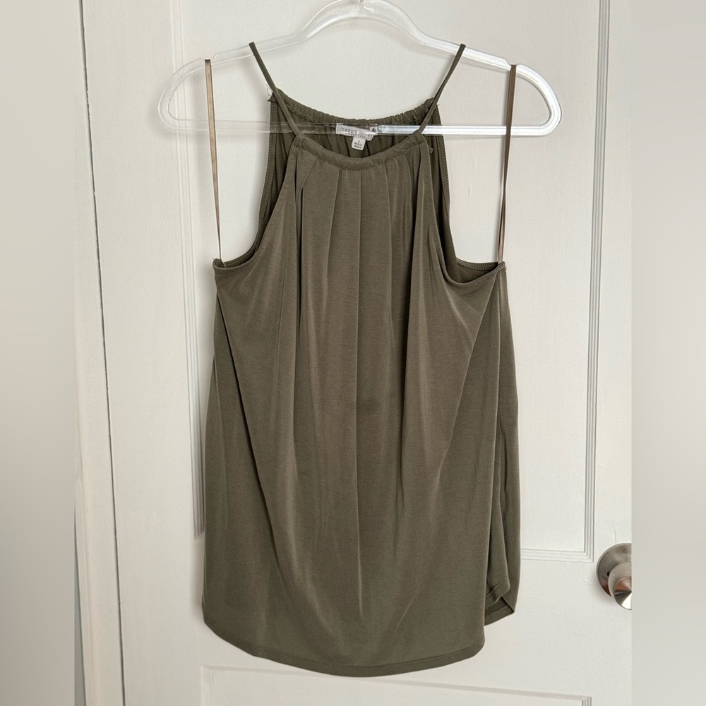 Large “Green envelope” tank top. Used, good condition.